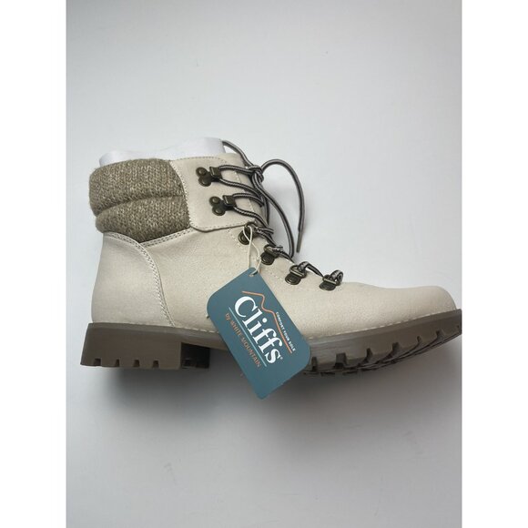 Cliffs by WHITE MOUNTAIN Shoes - New Cliffs White Mountain Boots Women's Size 11 Lug Sole Ankle Shoes Booties
